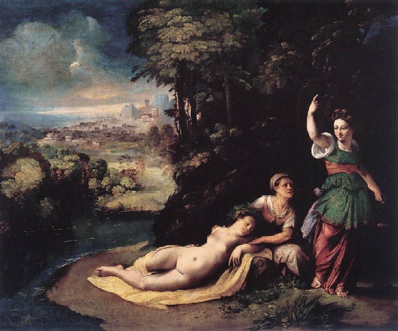 DOSSI, Dosso Diana and Calisto dfhg Germany oil painting art